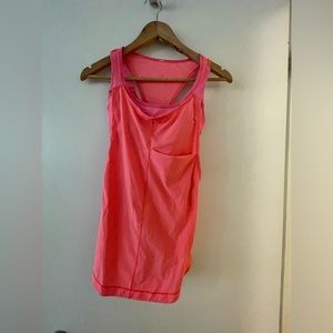 Orange Lulu Lemon work out top